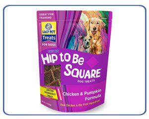Hip to Be Square Chicken and Pumpkin Dog Treats