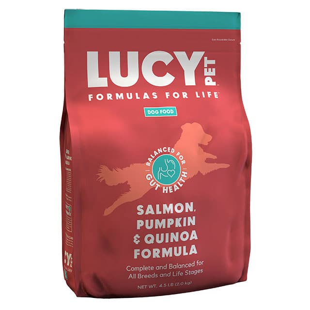 Lucy Pet Formulas for Life Salmon Pumpkin Quinoa Dog Food 4.5 lb